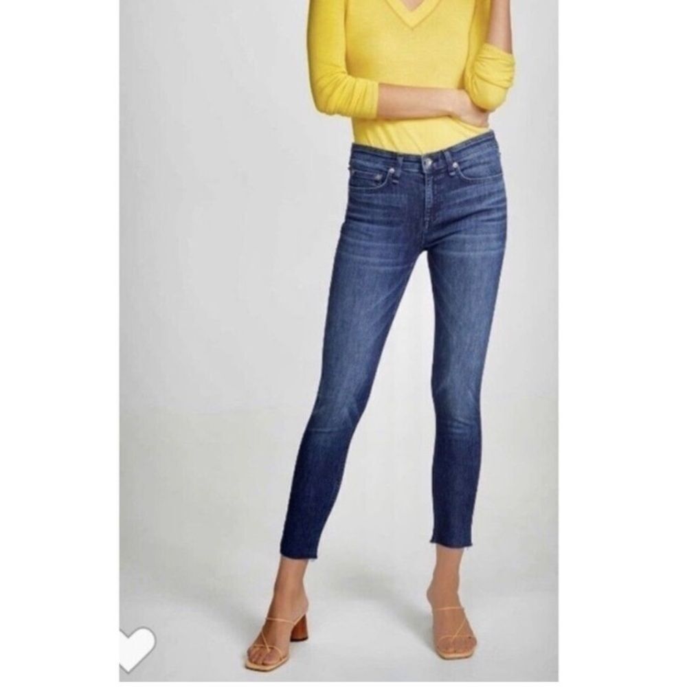 Rag & Bone Cate Mid-Rise Skinny Ankle Jean - Juni Wash